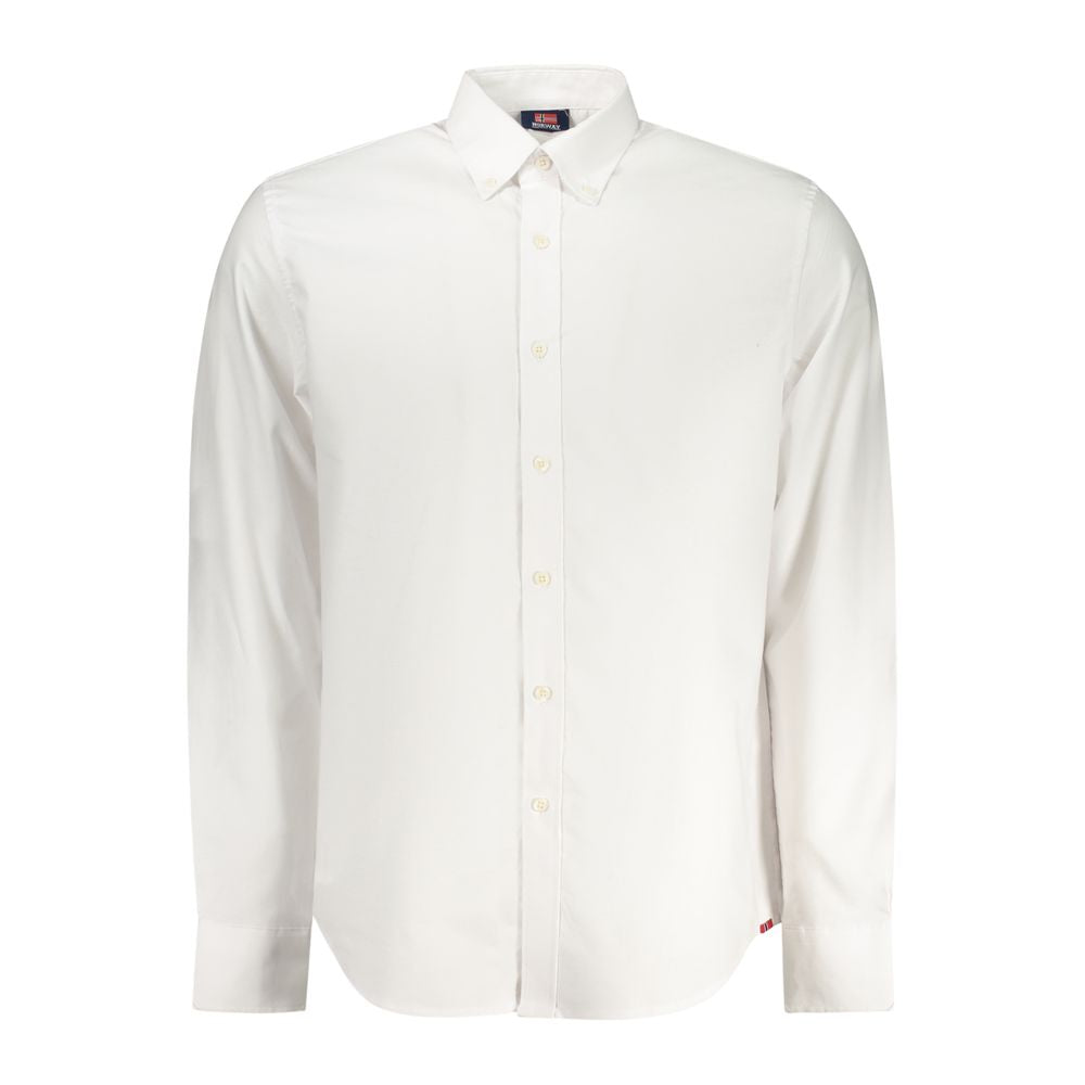 Norway 1963 White Cotton Men's Men's Shirt