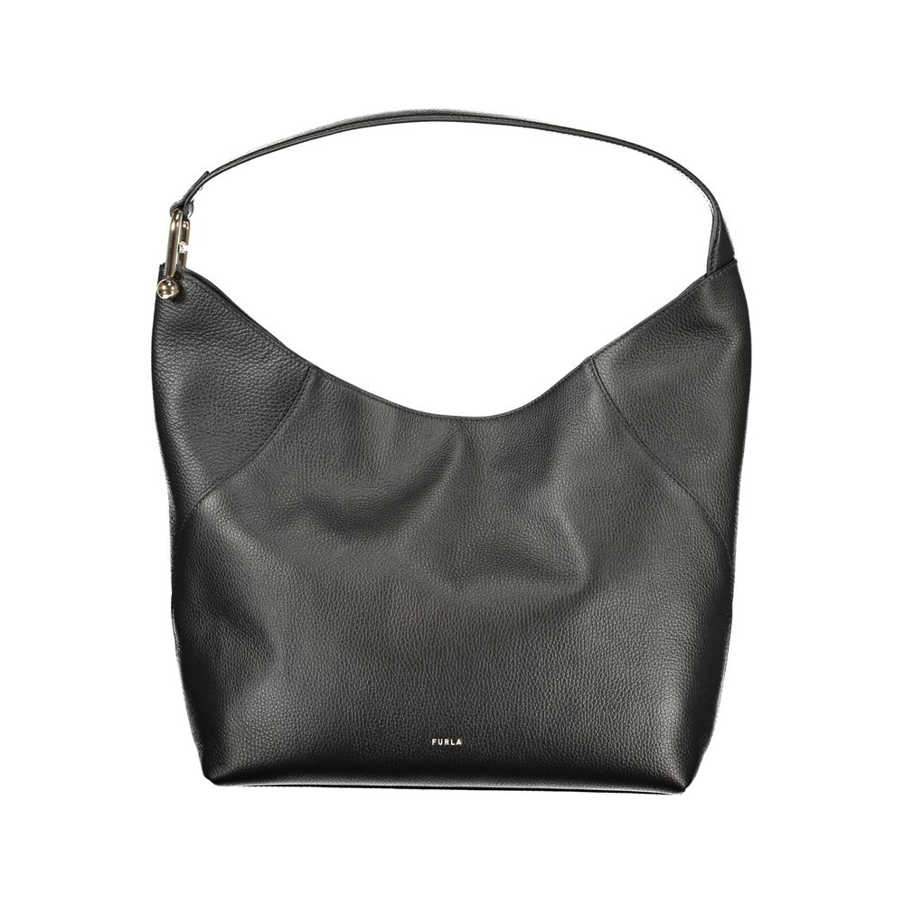 Furla Nero Pelle Women Shoulder Women's Bag
