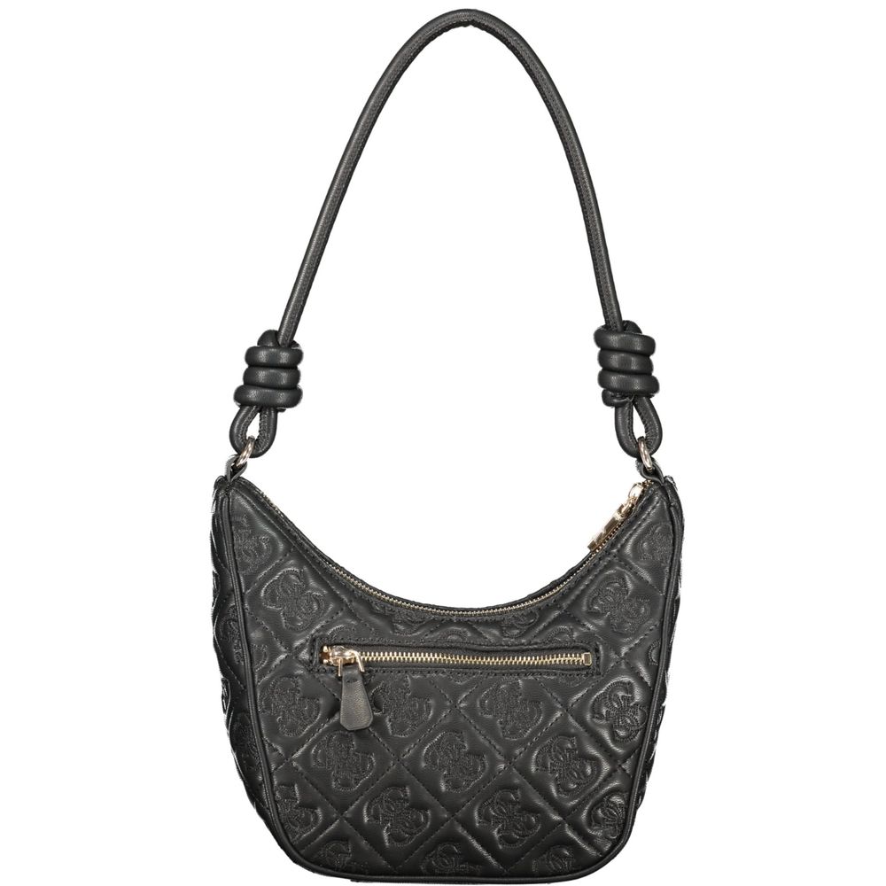 Guess Jeans Black Polyurethane Women Women's Handbag