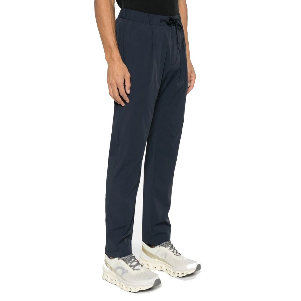 Herno Gray Elastane Casual Men's Pants