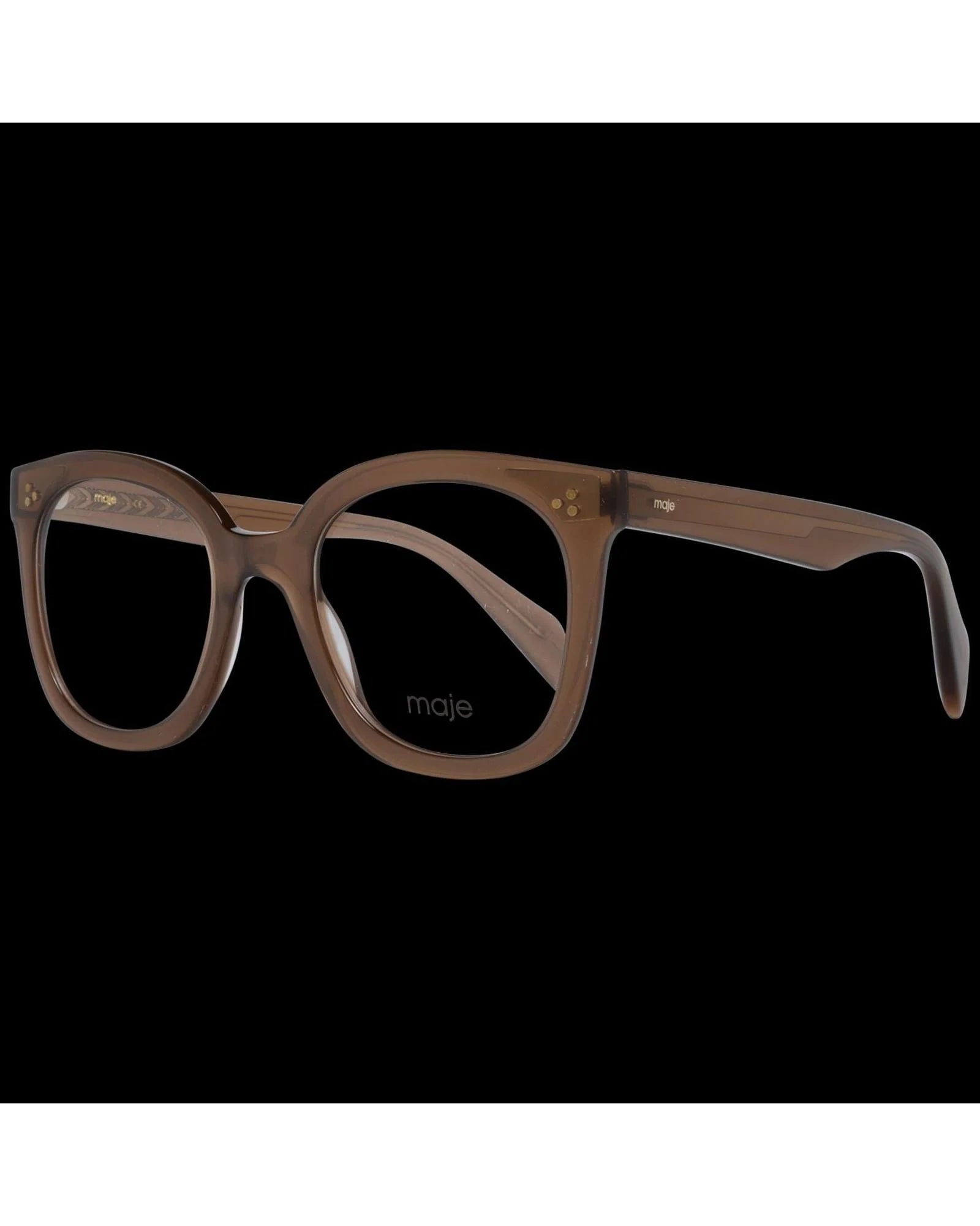 Maje Brown Plastic Glasses Women's (Frames)