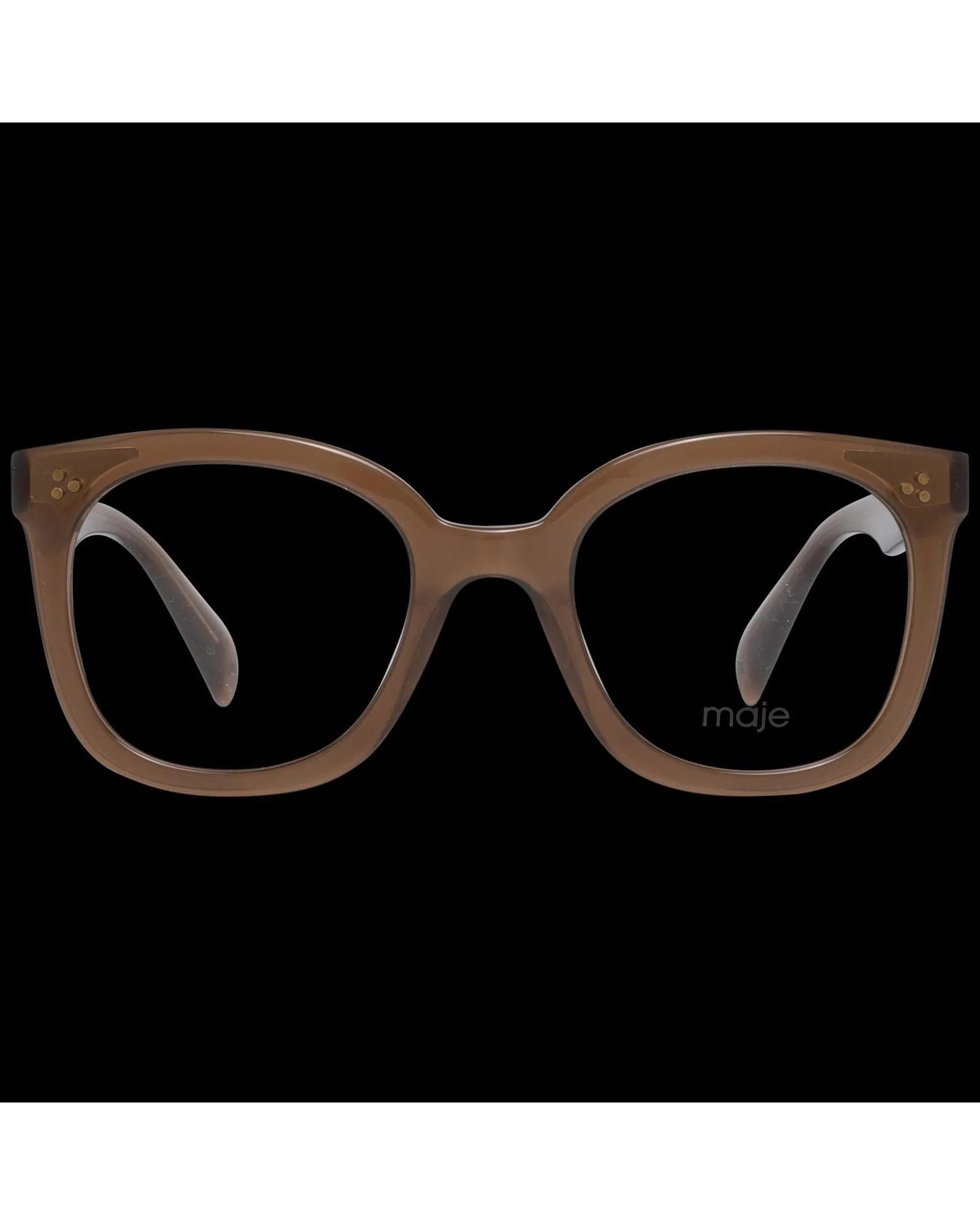 Maje Brown Plastic Glasses Women's (Frames)