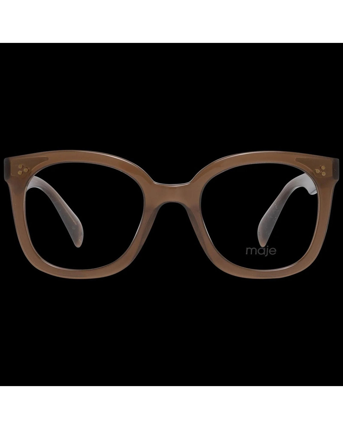 Maje Brown Plastic Glasses Women's (Frames)