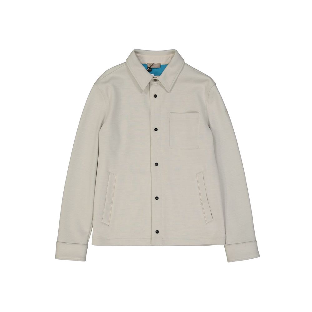 Herno Beige Polyamide Full-Length Men's Jacket