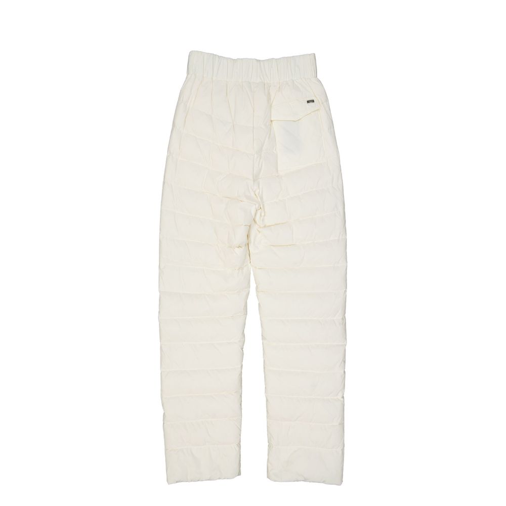 Herno White Polyamide Athletic Men's Pants