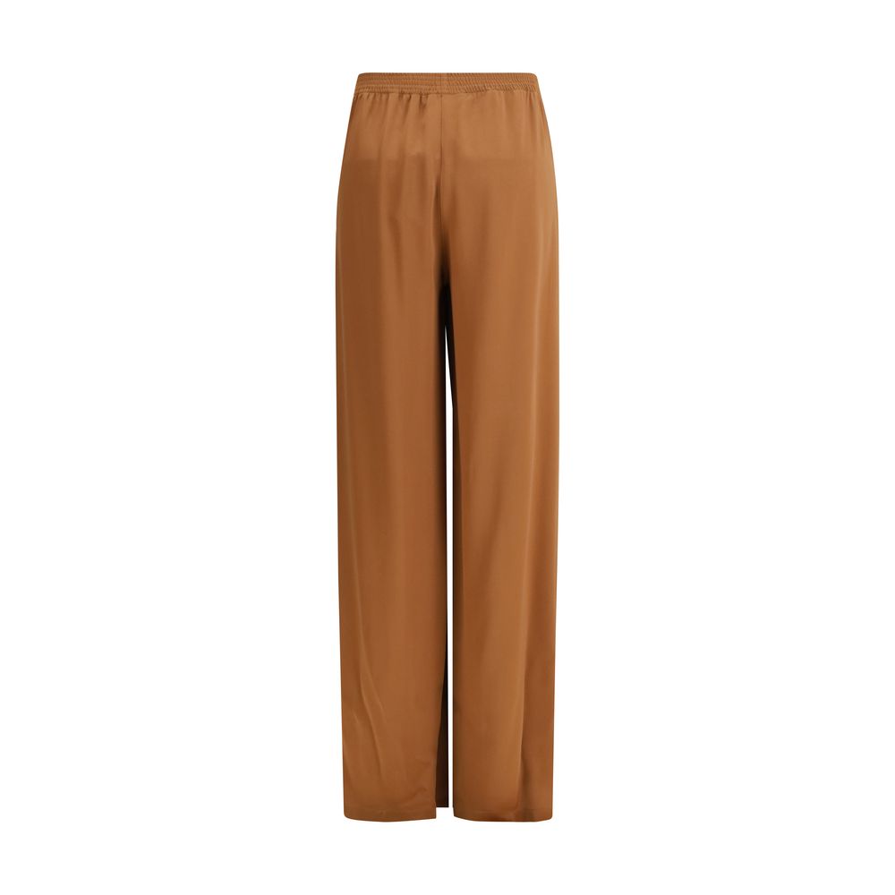Fabiana Filippi Brown Viscose Casual Women's Pants