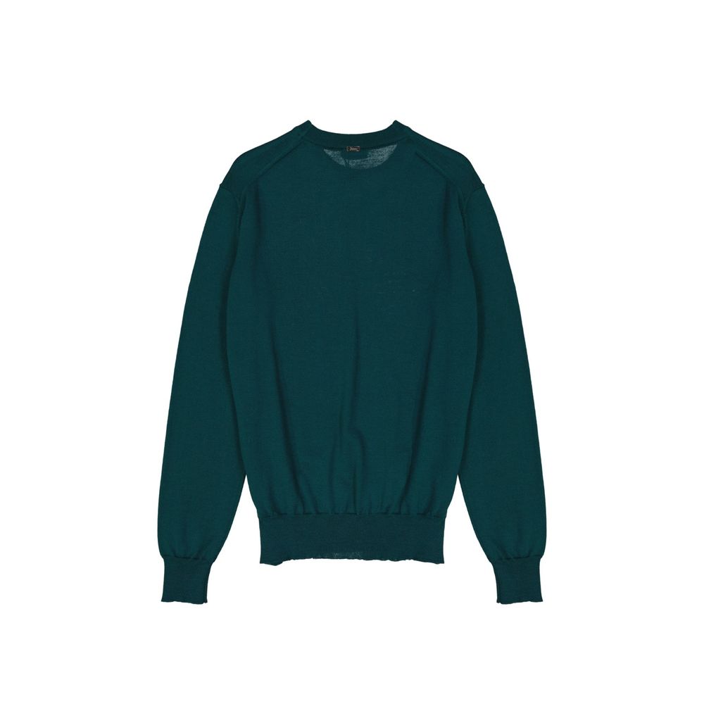 Herno Bicolor Virgin Wool Men's Sweatshirt