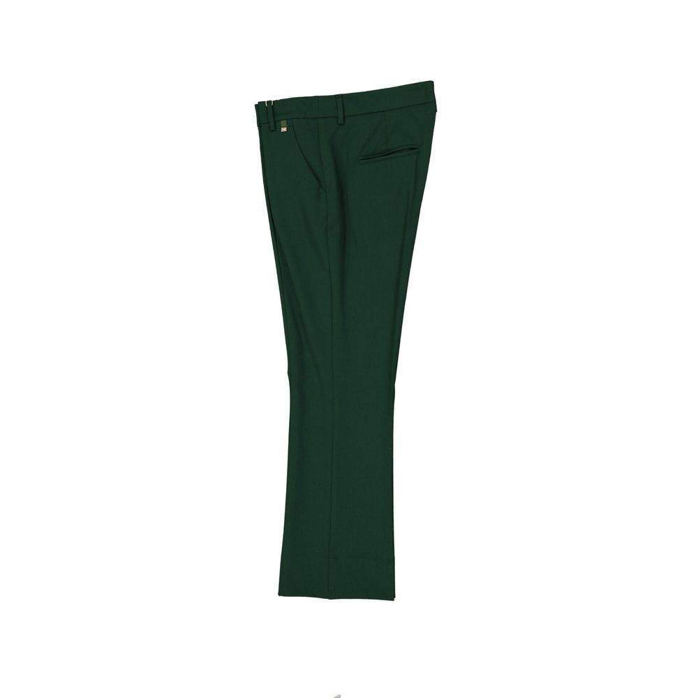 Herno Bicolor Elastane Cropped Women's Pants