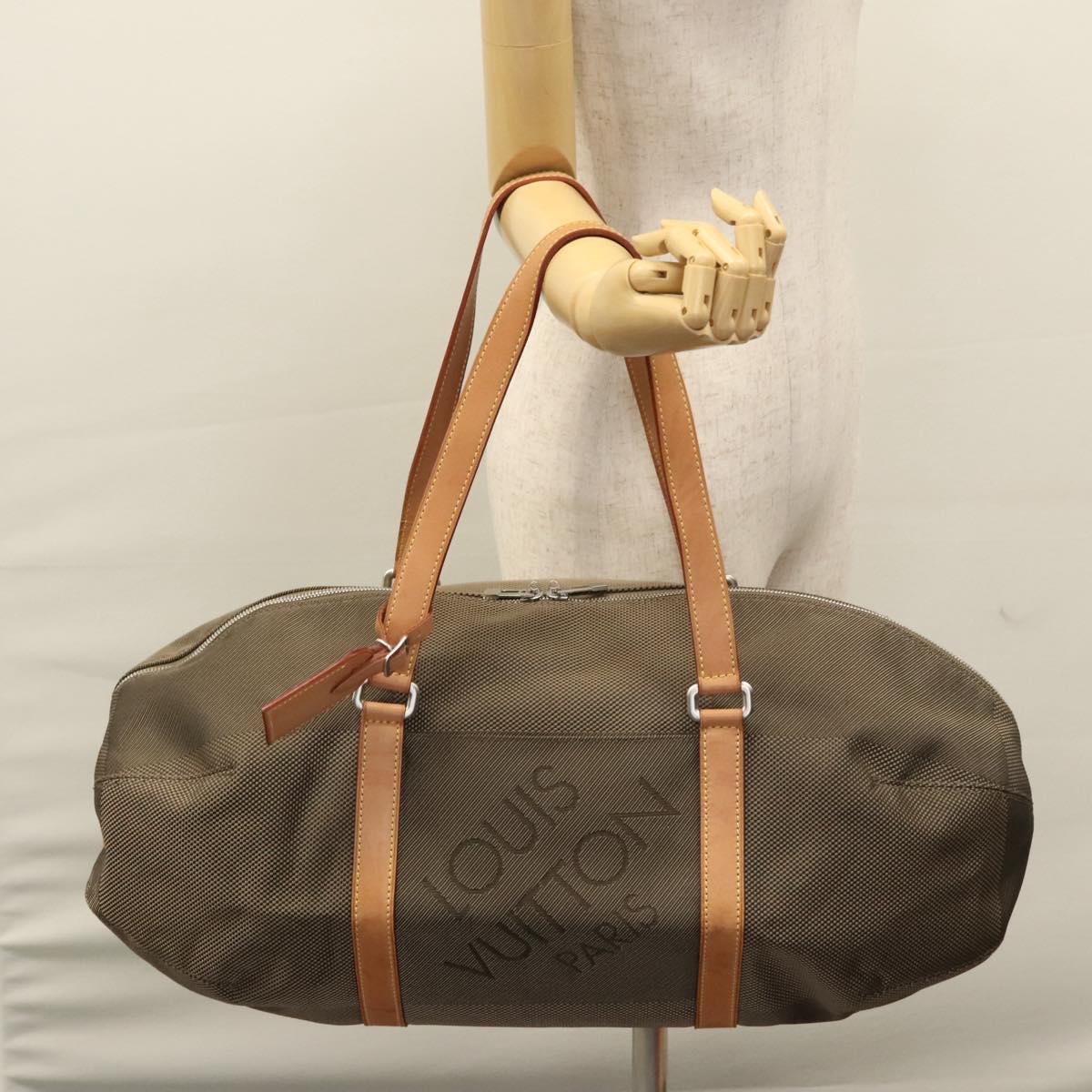 Louis Vuitton Geant Brown Canvas Travel Bag (Pre-Owned)