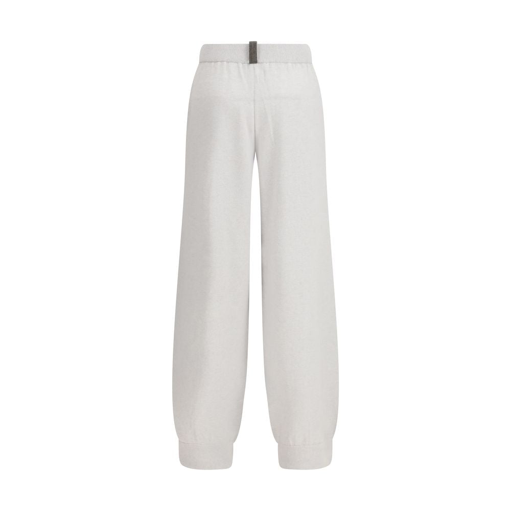 Fabiana Filippi Gray Wool Oves Aries Casual Women's Pants