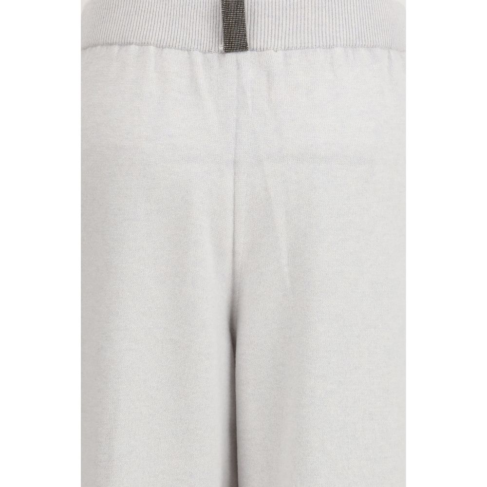 Fabiana Filippi Gray Wool Oves Aries Casual Women's Pants