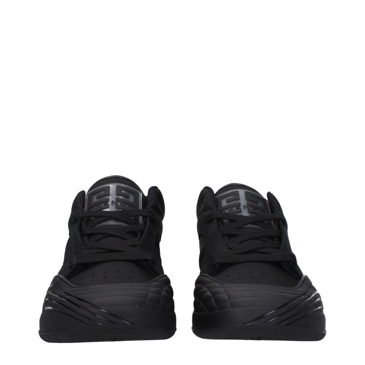 Givenchy Black Fabric Low Top Men's Sneakers