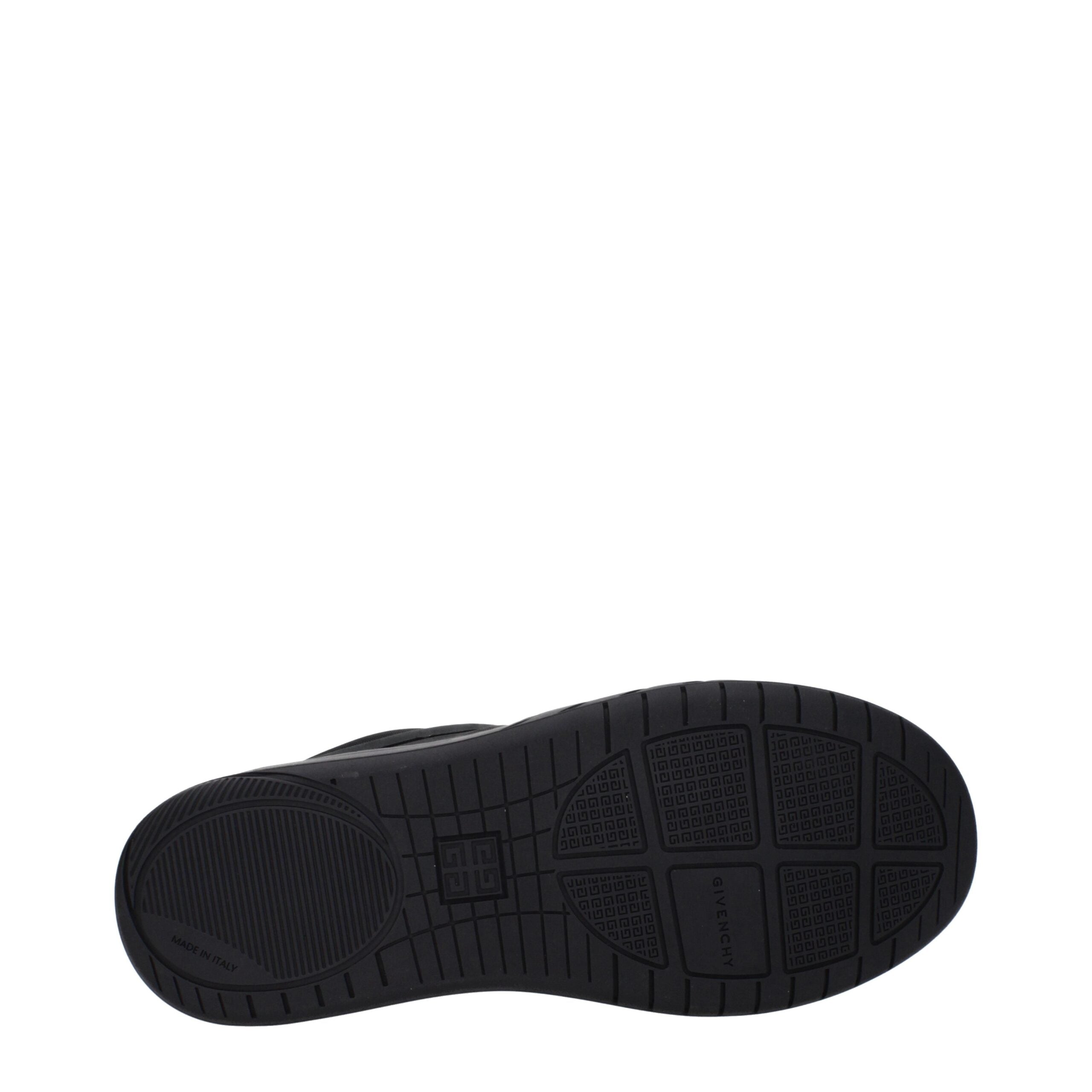 Givenchy Black Fabric Low Top Men's Sneakers