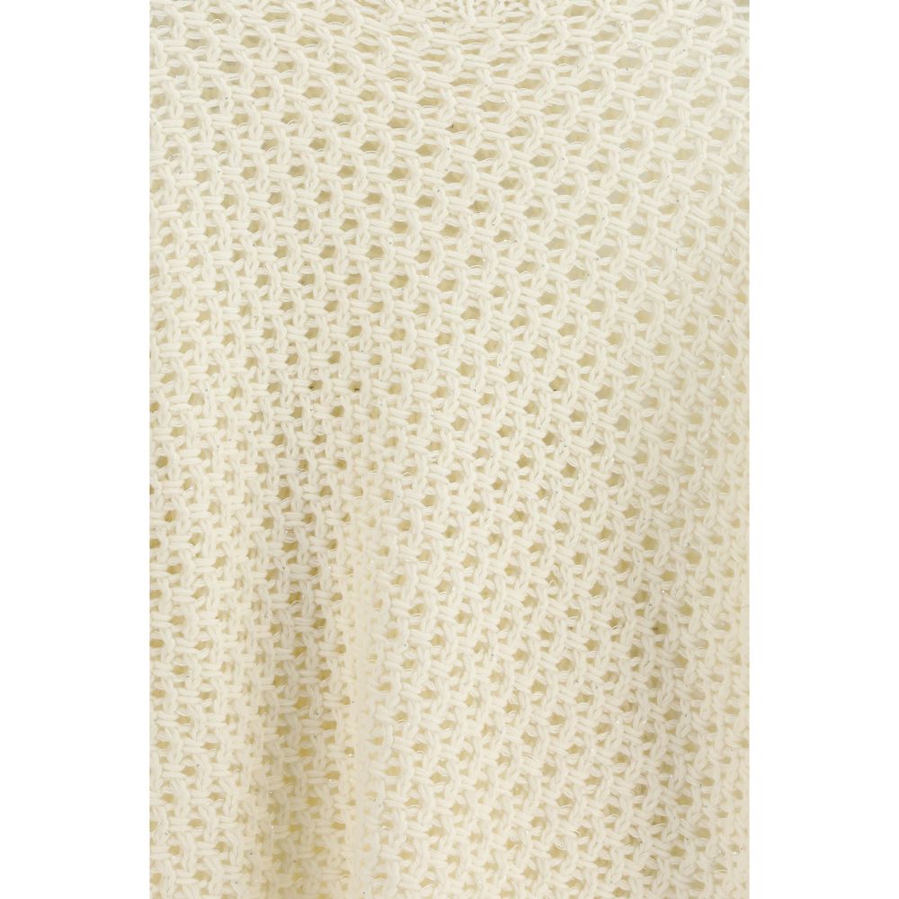 Fabiana Filippi Beige Wool Women's Sweatshirt