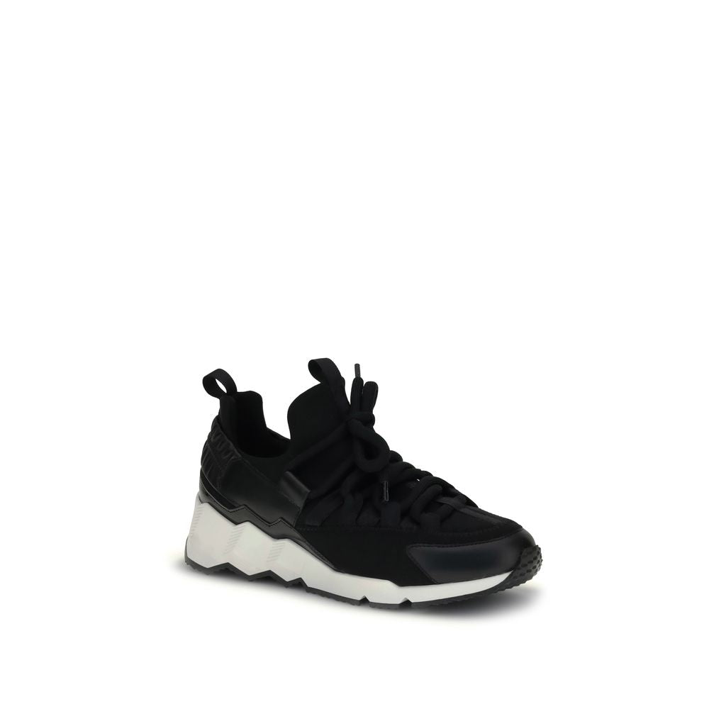 Pierre Hardy Black Neoprene Athletic Women's Sneakers