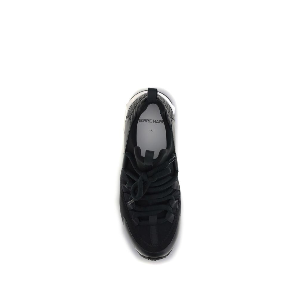Pierre Hardy Black Neoprene Athletic Women's Sneakers