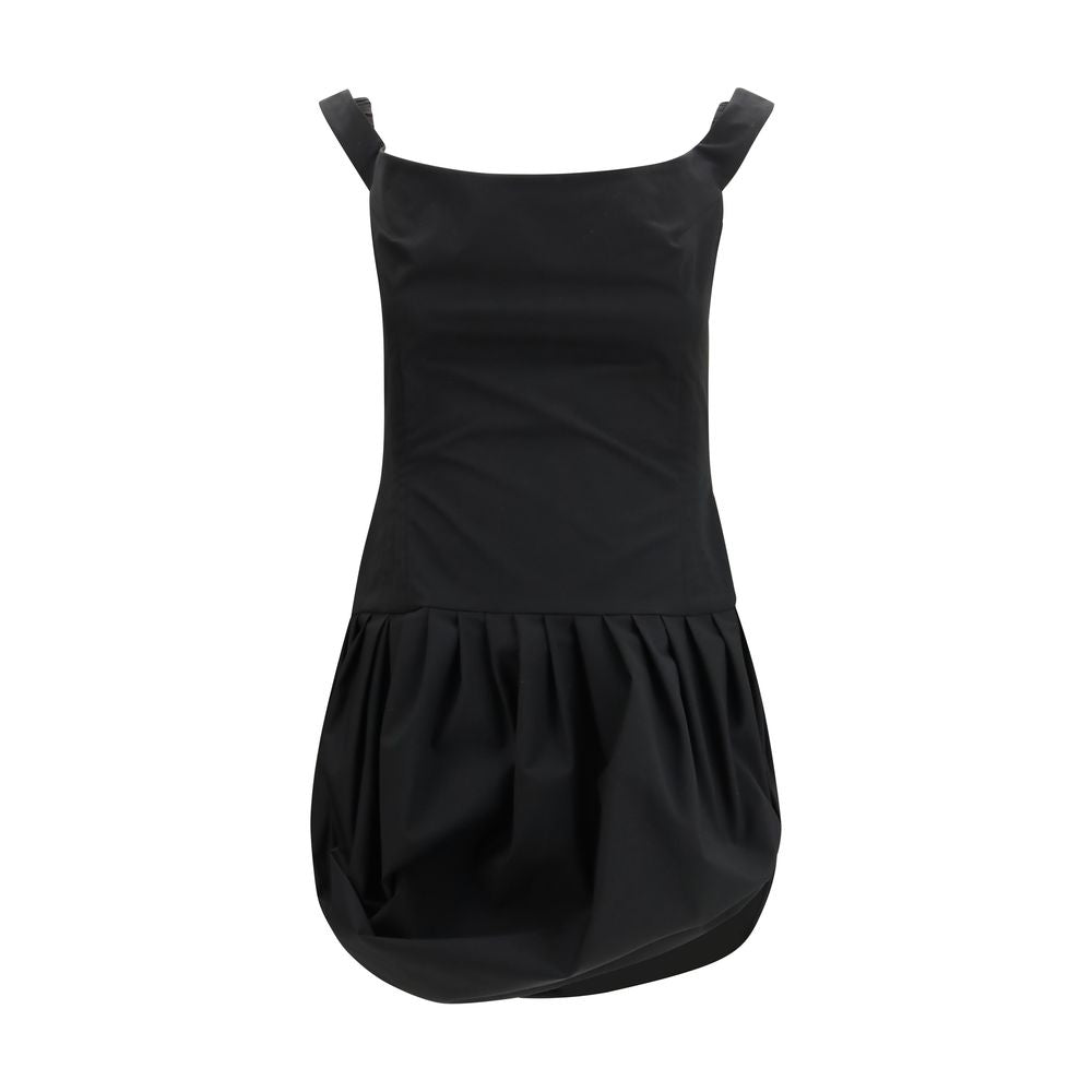 Magda Butrym Black Polyester Casual Women's Dress