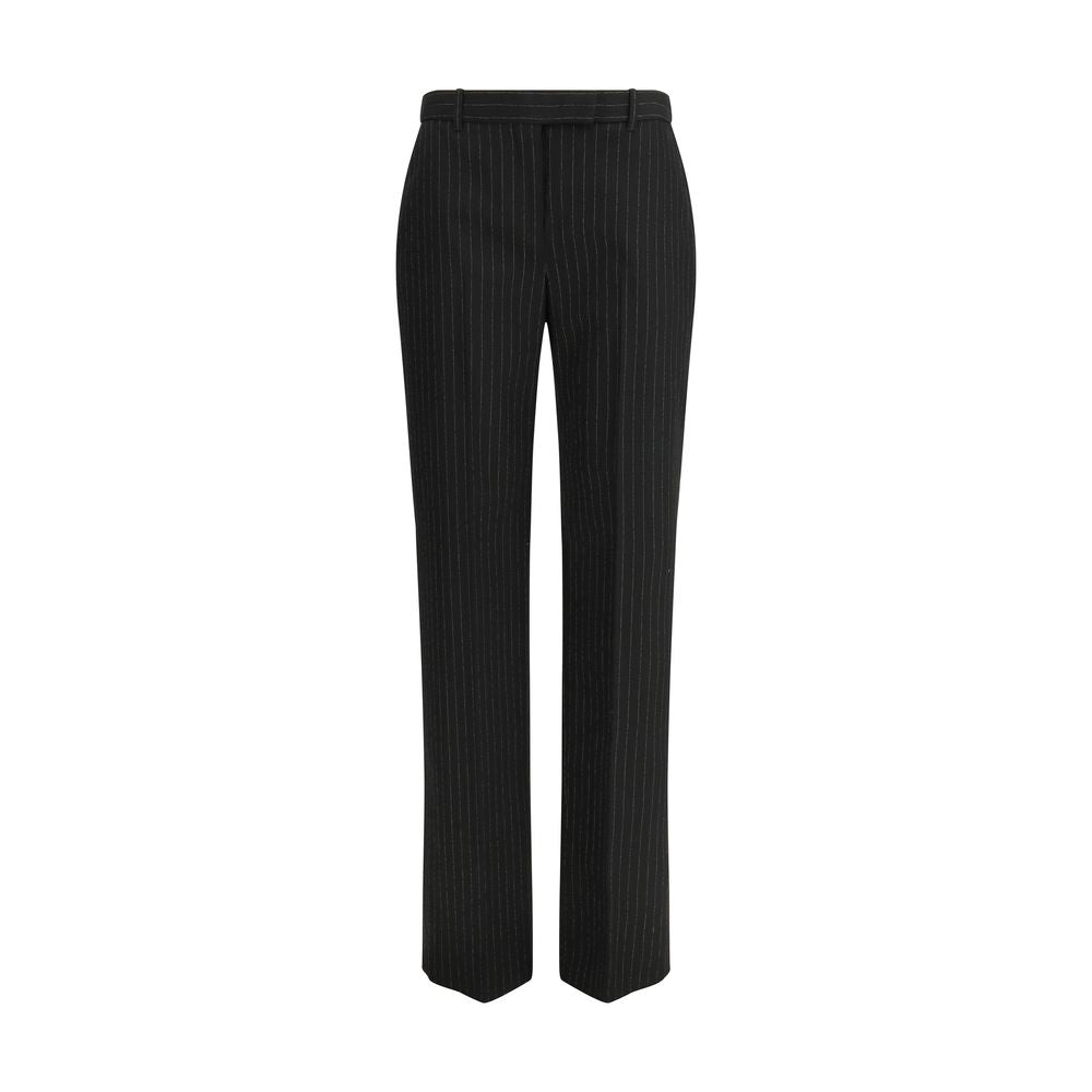 Alexander McQueen Black Wool Oves Aries Dress Women's Pants