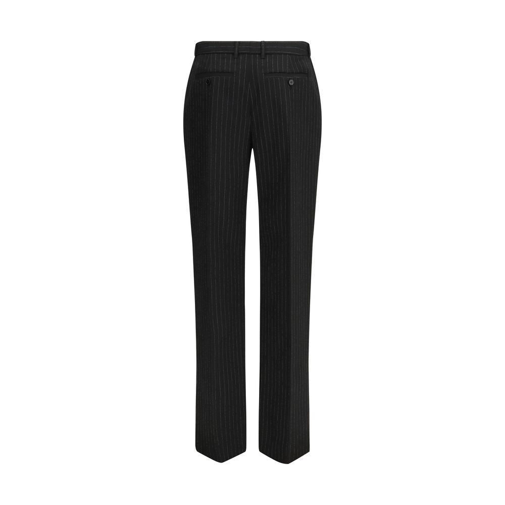 Alexander McQueen Black Wool Oves Aries Dress Women's Pants