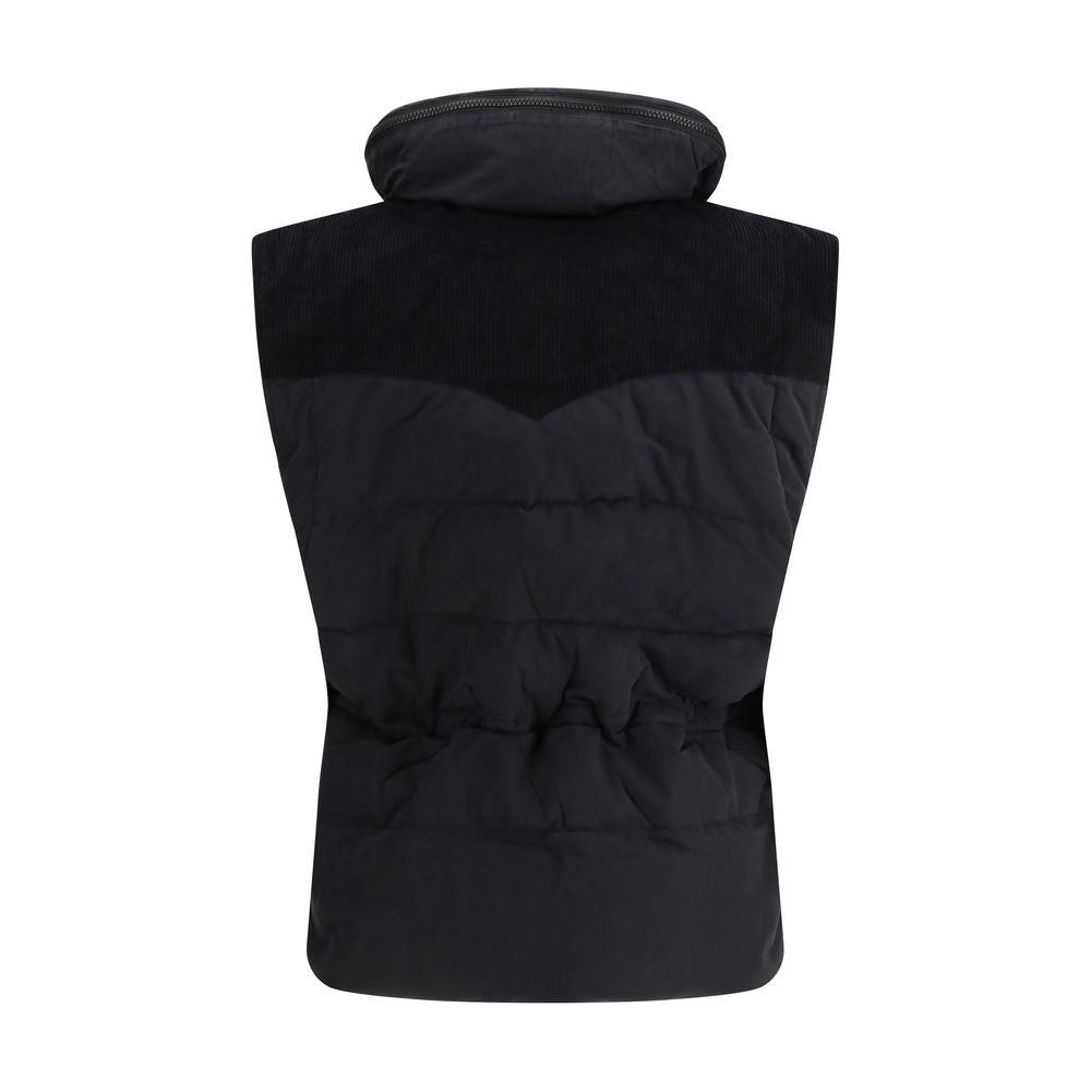 Isabel Marant Étoile Black Polyamide Sleeveless Women's Jacket