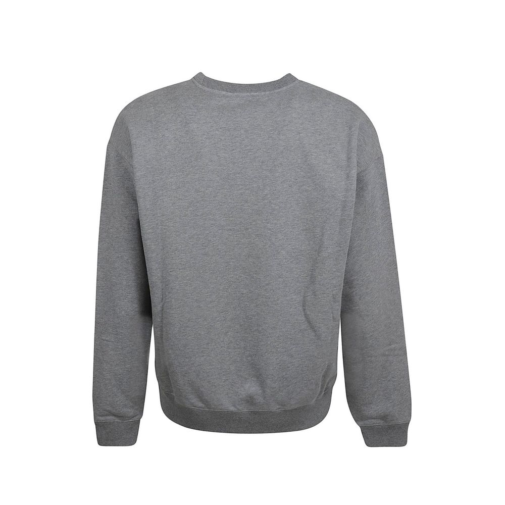 Versace Gray Cotton Men's Sweatshirt