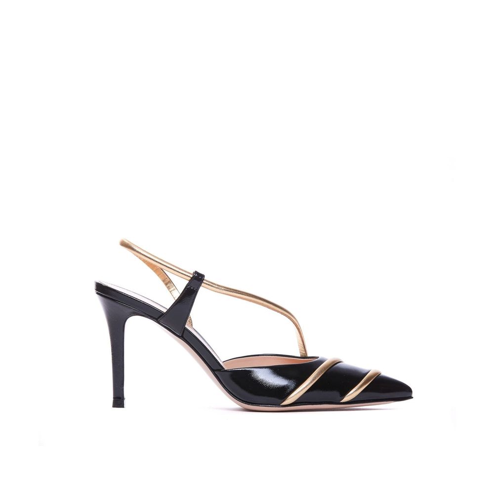 Gianvito Rossi Black Lamb Leather High Heel Women's Pumps