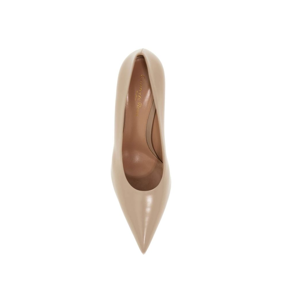 Gianvito Rossi Beige Calfskin High Heel Women's Pumps