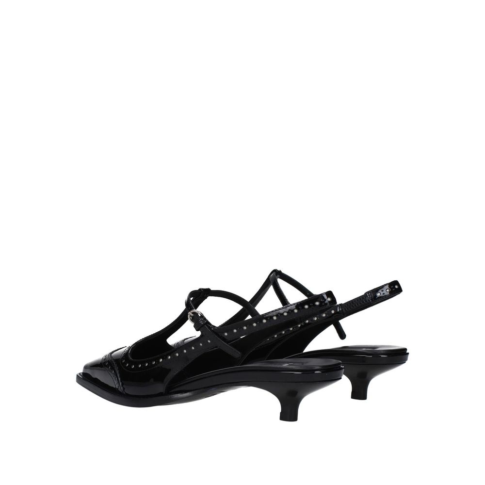Miu Miu Black Calfskin High Heel Women's Pumps