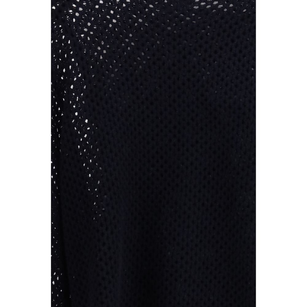 Allude Blue Wool Women's Sweatshirt