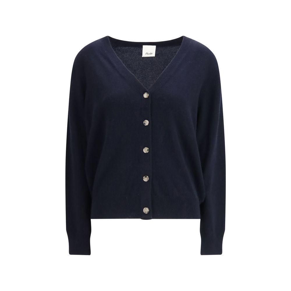 Allude Blue Cashmere Women's Cardigan