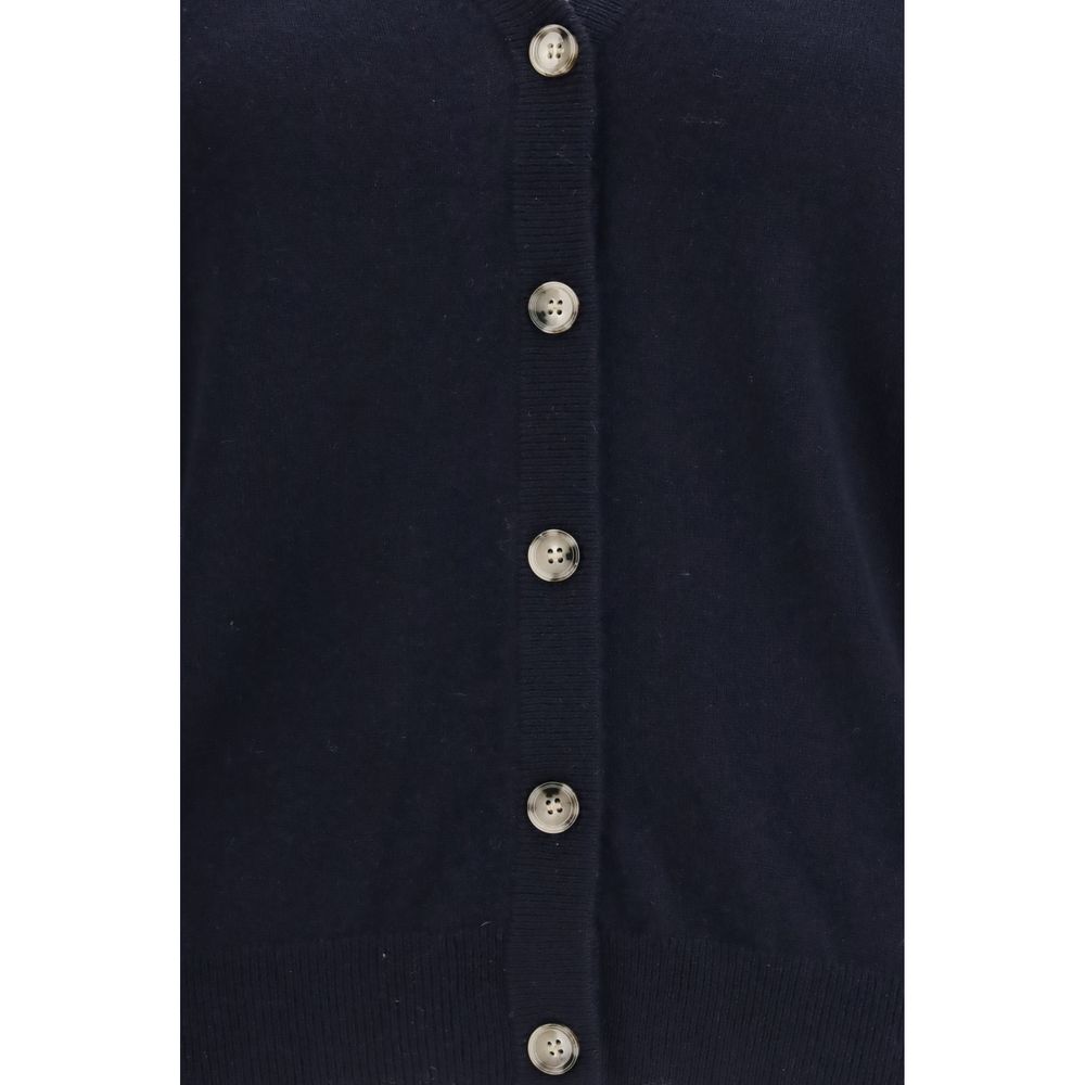 Allude Blue Cashmere Women's Cardigan