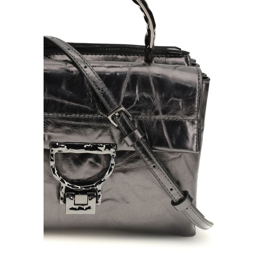 Coccinelle Black Calf Leather Bos Taurus Women's Handbag