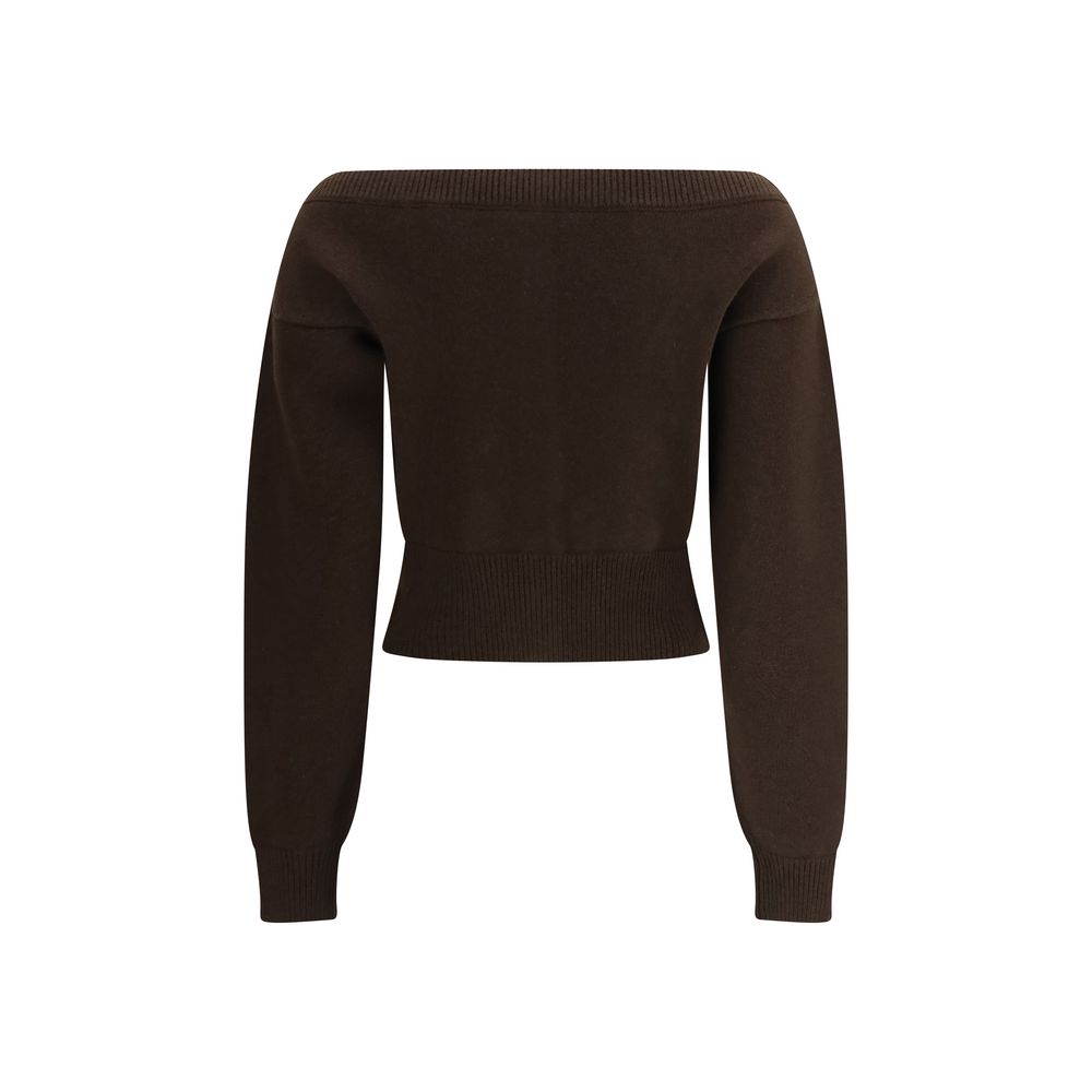 Tom Ford Brown Cashmere Women's Cardigan