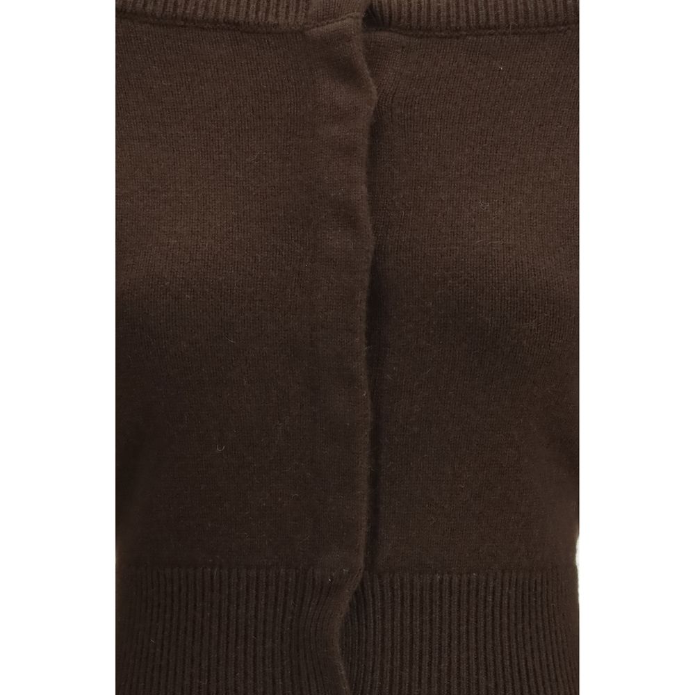 Tom Ford Brown Cashmere Women's Cardigan