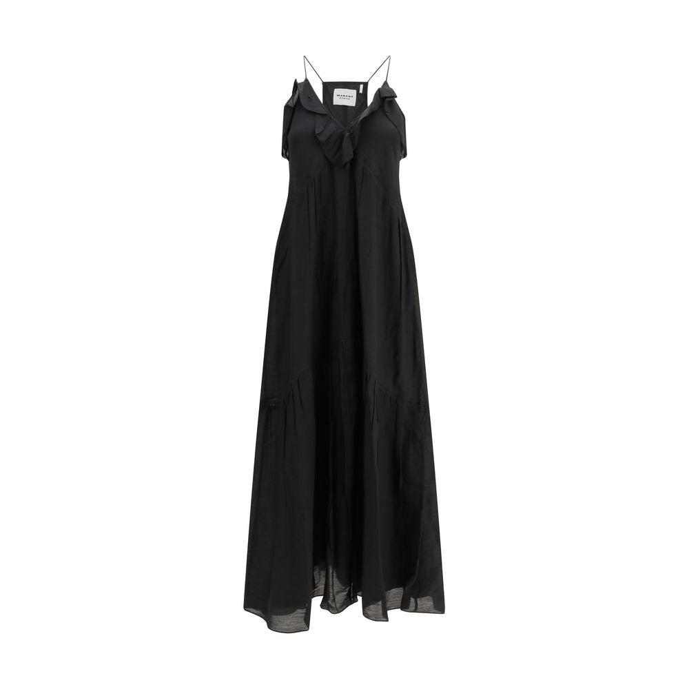 Isabel Marant Étoile Black Cotton Casual Women's Dress