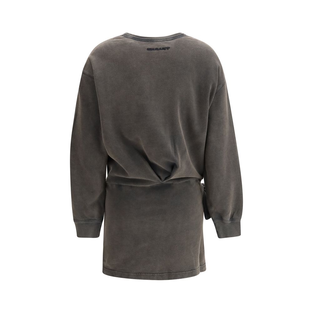Isabel Marant Étoile Gray Cotton Casual Women's Dress