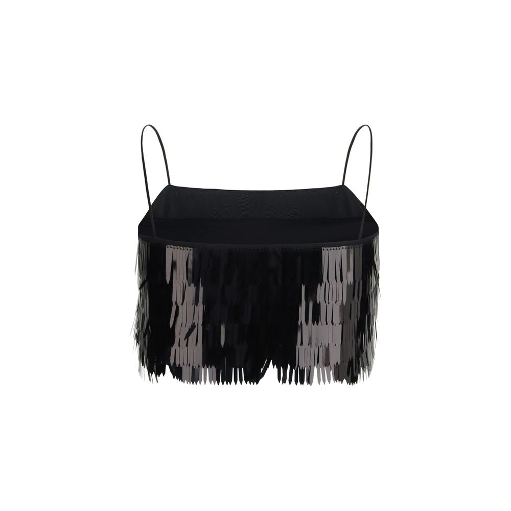 Self-Portrait Black Polyester Women's Blouse