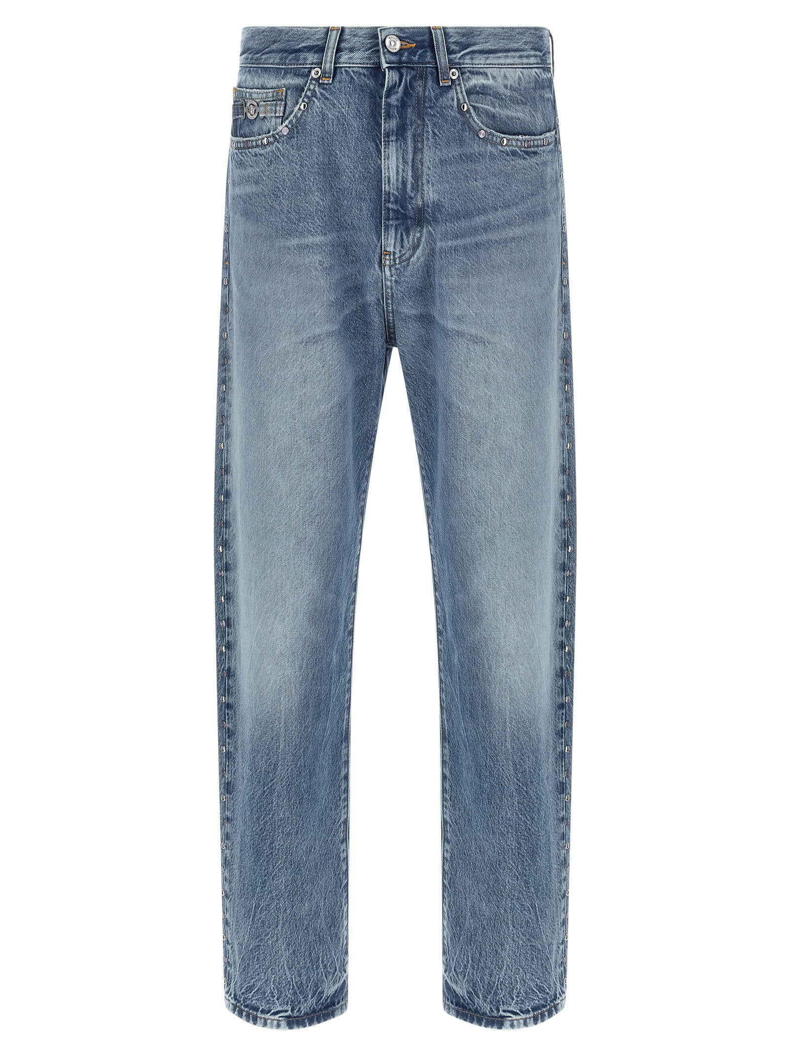 Versace Men's Studded Jeans
