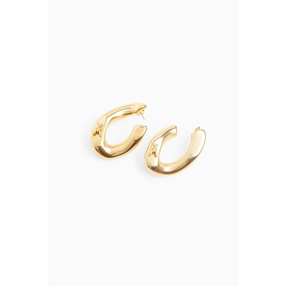Patrizia Pepe Gold Plastic Women's Earrings