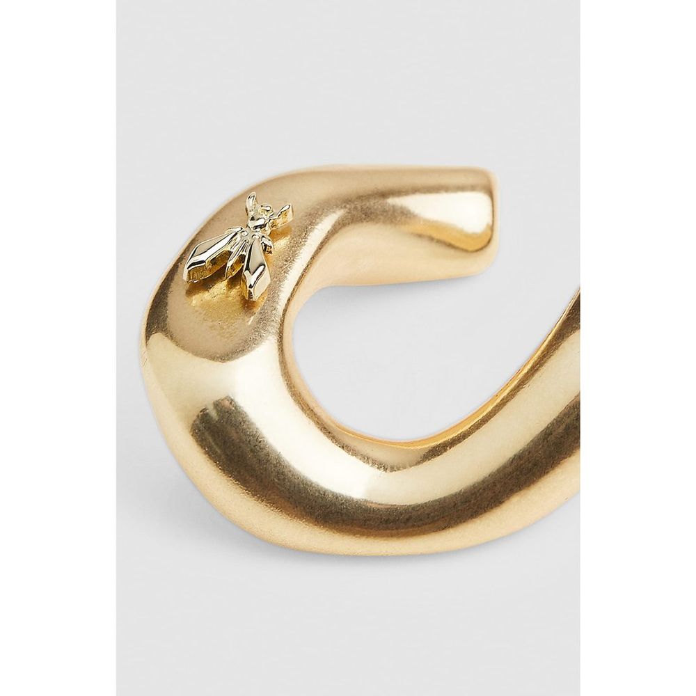 Patrizia Pepe Gold Plastic Women's Earrings