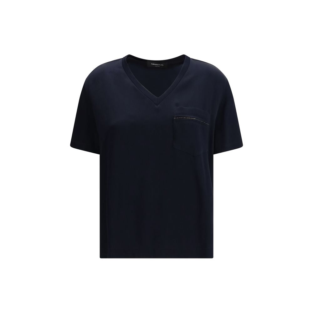 Fabiana Filippi Blue Viscose Women's T-Shirt