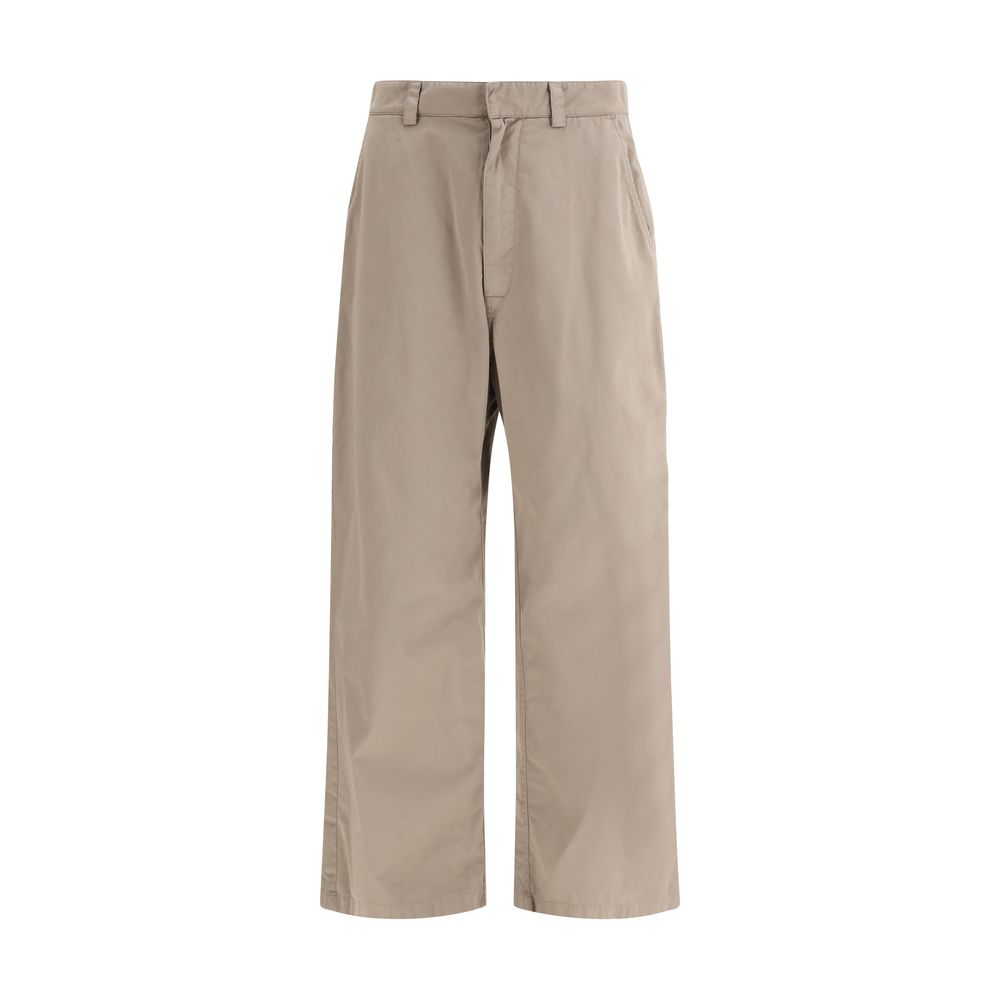 Balenciaga Beige Cotton Casual Men's Pants