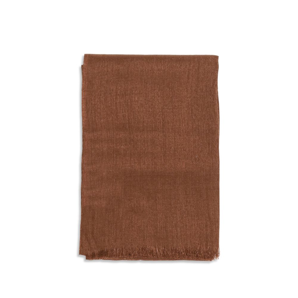Brunello Cucinelli Brown Cashmere Women's Scarf