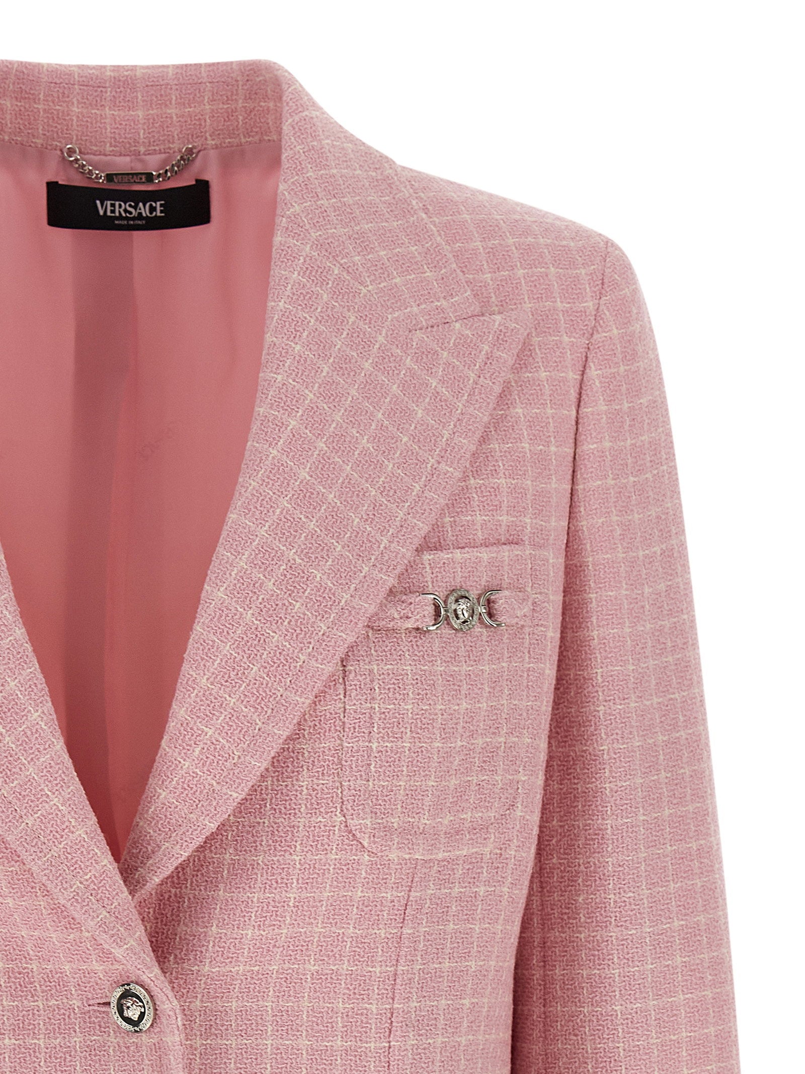 Versace Women's Blazer Check