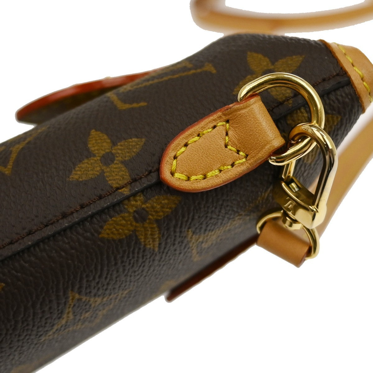 Louis Vuitton Fold Me Monogram Canvas Brown Canvas Clutche & Pouche Bag (Pre-Owned)