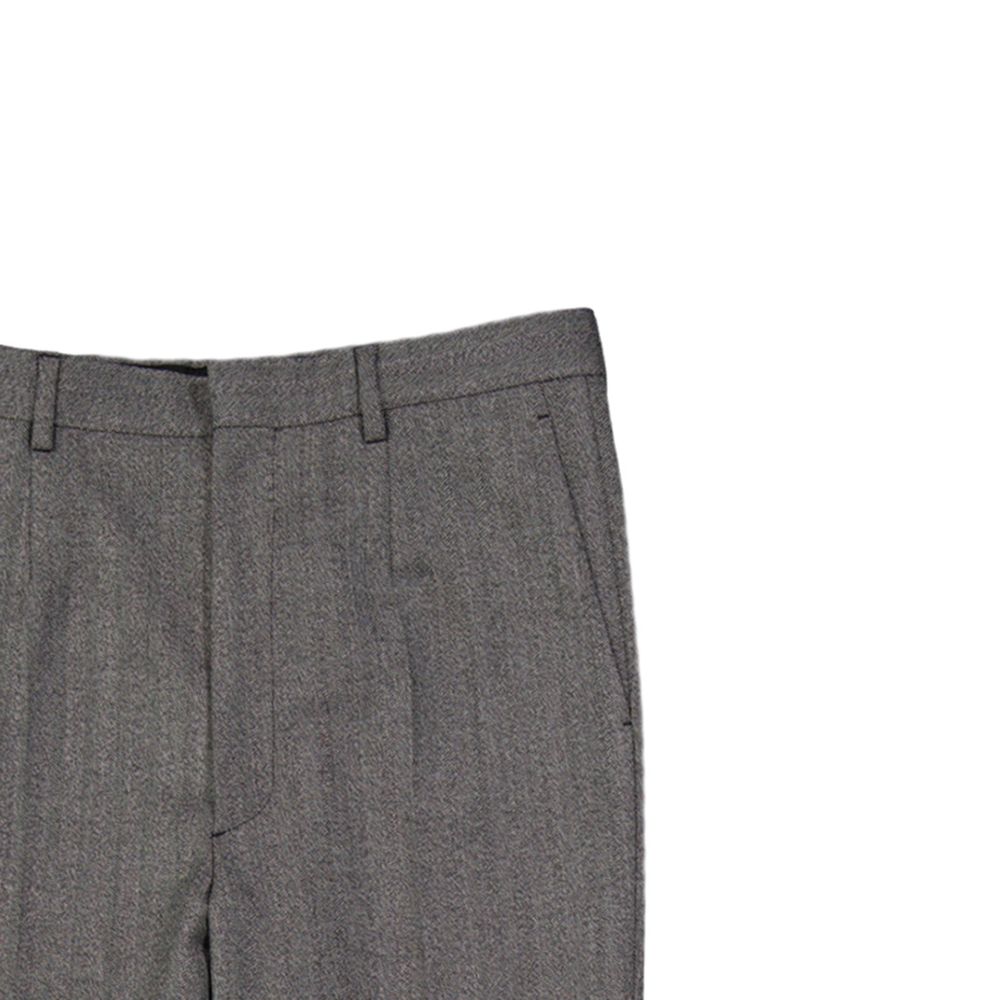 Prada Gray Wool Casual Men's Pants