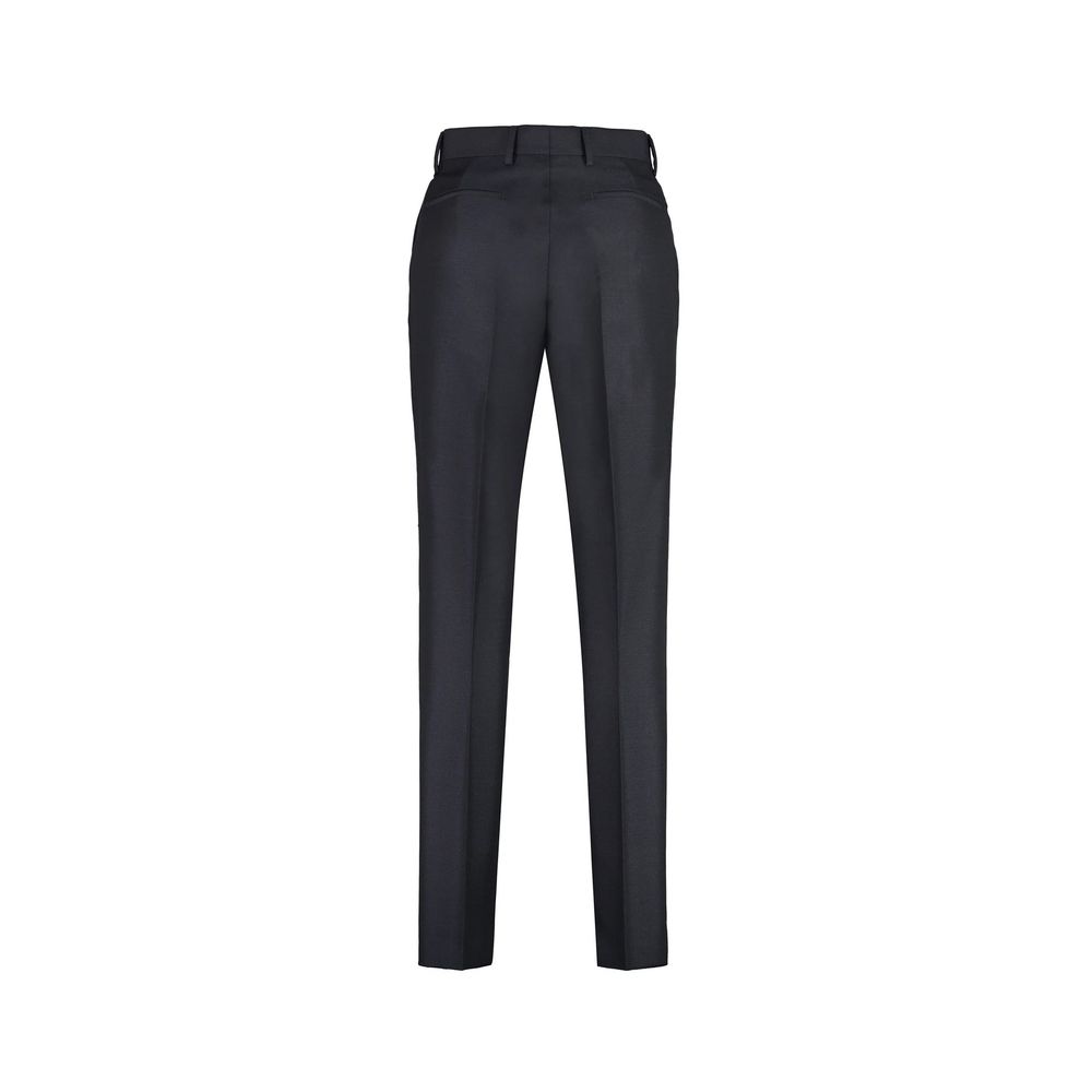 Prada Blue Mohair Dress Men's Pants