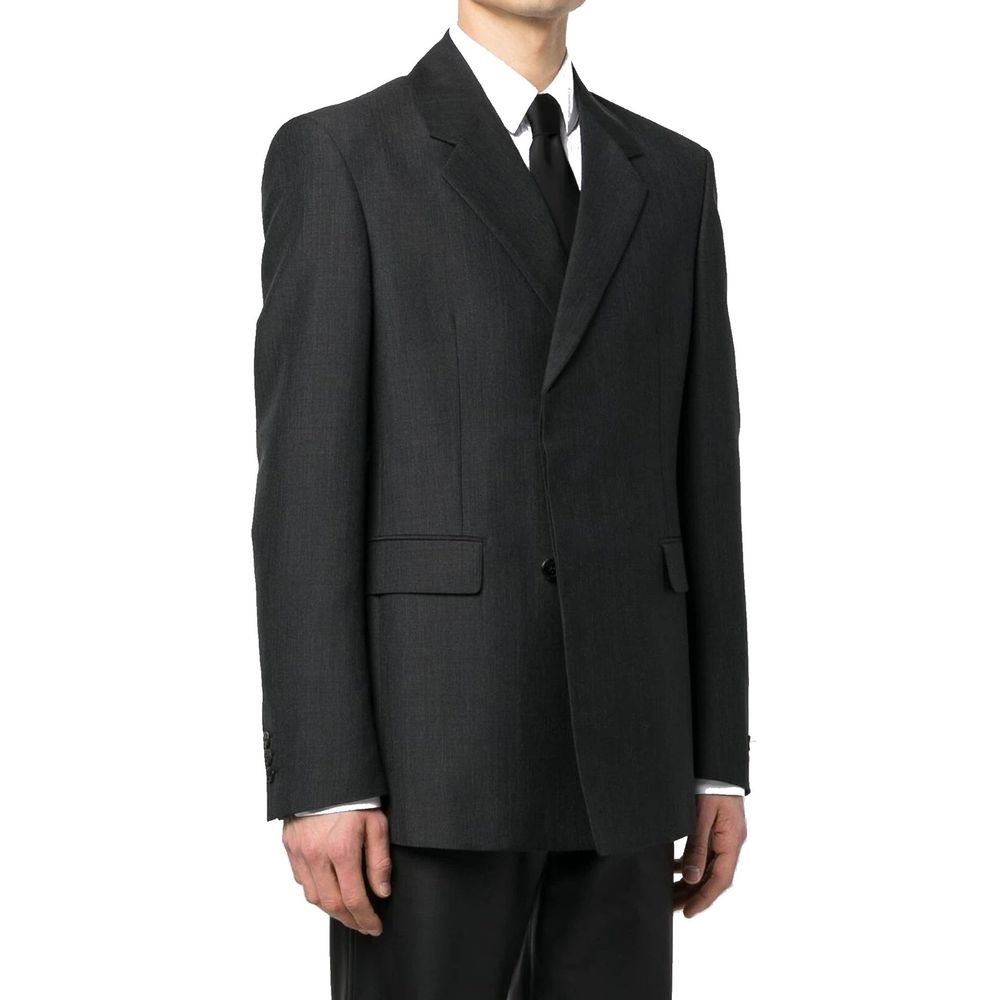 Prada Gray Wool Men's Blazer