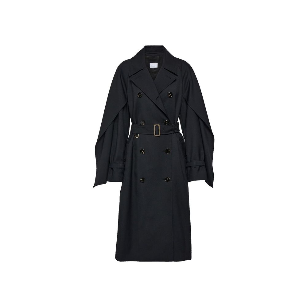 Burberry Black Polyester Women's Coat
