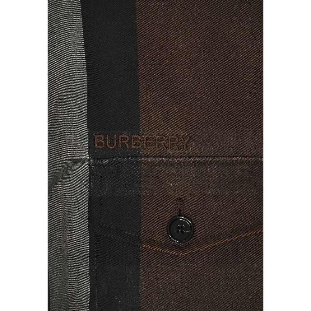 Burberry Brown Cotton Women's Parka